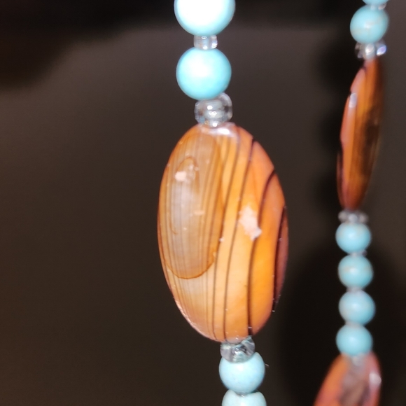 Agate beaded necklace, "SavioLight" - Picture 2 of 2
